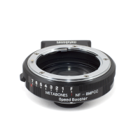 Metabones Nikon G to BMPCC Speed Booster (Black Matt)